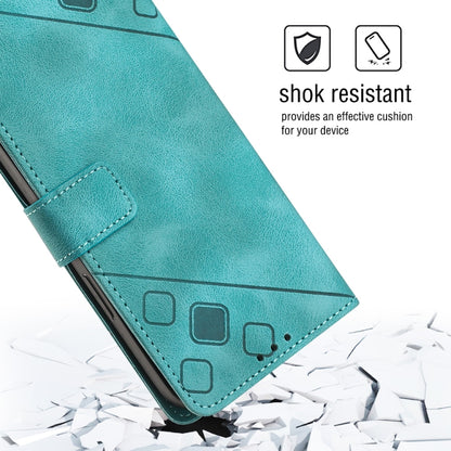 For Huawei P30 Pro Skin-feel Embossed Leather Phone Case(Green) - Huawei Cases by PMC Jewellery | Online Shopping South Africa | PMC Jewellery