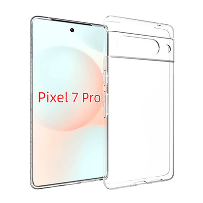 For Google Pixel 7 Pro Waterproof Texture TPU Phone Case(Transparent) - Google Cases by PMC Jewellery | Online Shopping South Africa | PMC Jewellery