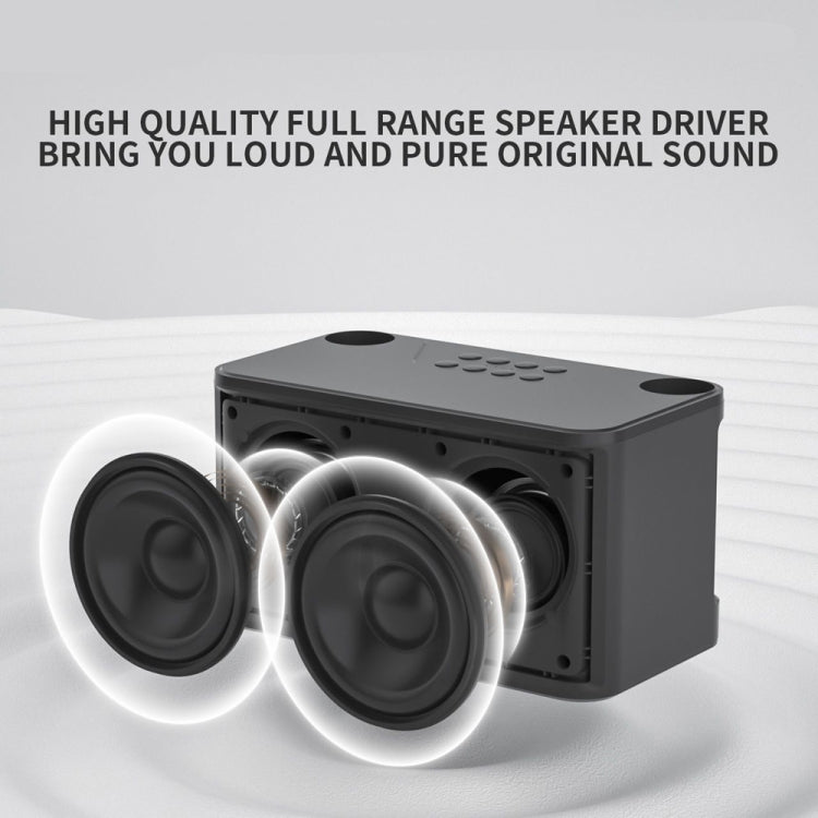 NewRixing NR8088 Wireless Microphone TWS Handheld Noise Reduction Smart Bluetooth Speaker(Creamy White) - free shipping - PMC Jewellery - Order now!