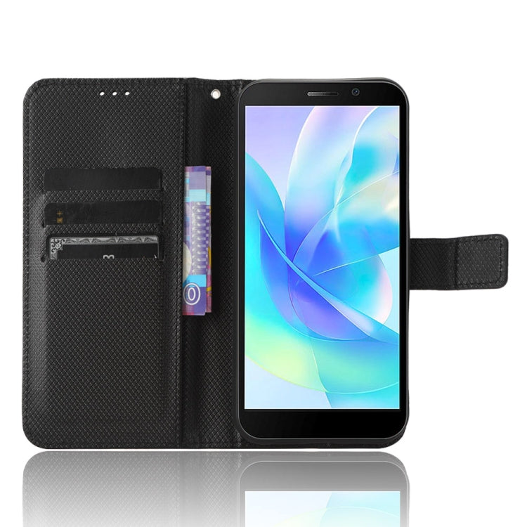 For Doogee X97 / X97 Pro Diamond Texture Leather Phone Case(Black) - Doogee Cases by PMC TechLife | Online Shopping South Africa | PMC TechLife | Buy Now Pay Later Mobicred