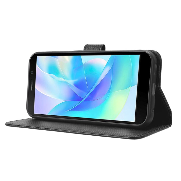 For Doogee X97 / X97 Pro Diamond Texture Leather Phone Case(Black) - Doogee Cases by PMC TechLife | Online Shopping South Africa | PMC TechLife | Buy Now Pay Later Mobicred