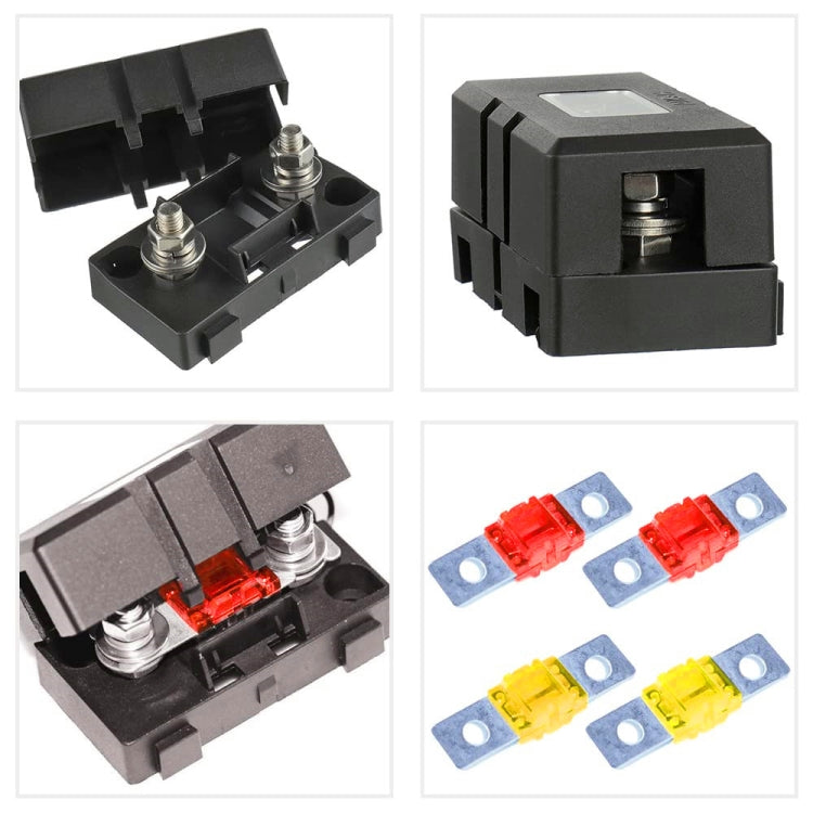 4 in 1 ANS-H Car Fuse Holder Fuse Box, Current:30/40A - free shipping - PMC TechLife - Order now!