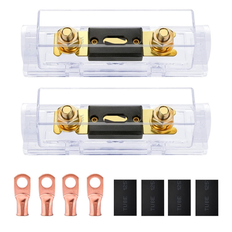 2 in 1 ANL Car Fuse Holder Electrical Protection Insulating Cover, Current:120A - Fuse by PMC TechLife | Online Shopping South Africa | PMC TechLife | Buy Now Pay Later Mobicred