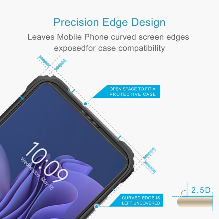 For Blackview BV5300 Pro 10pcs 0.26mm 9H 2.5D Tempered Glass Film - For Blackview by PMC Jewellery | Online Shopping South Africa | PMC Jewellery