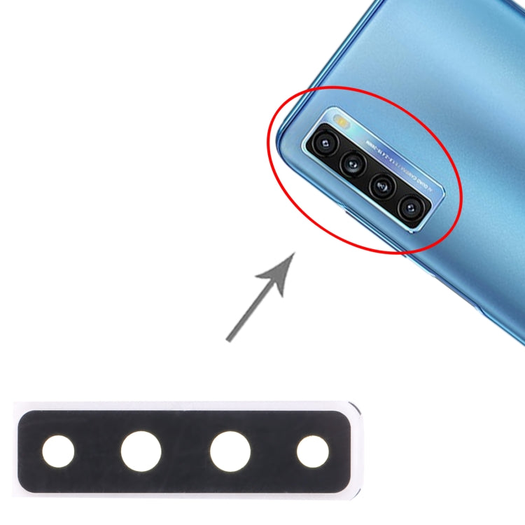For TCL 20L+ 10pcs Back Camera Lens - For TCL by PMC TechLife | Online Shopping South Africa | PMC TechLife