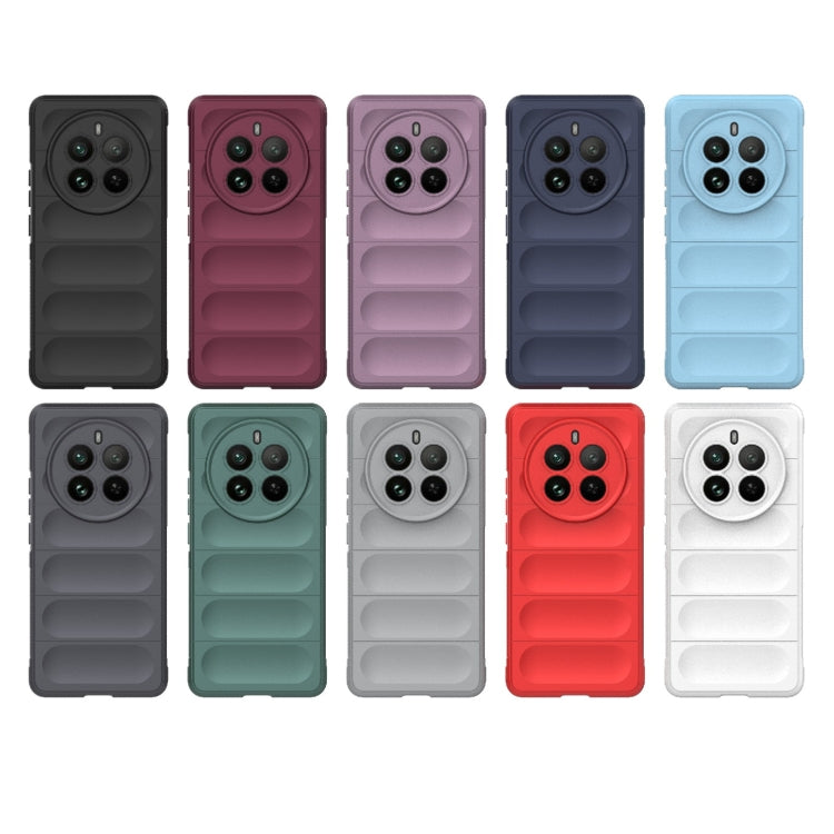 For Realme 12 Pro 5G / 12 Pro+ Magic Shield TPU + Flannel Phone Case(Wine Red) - Realme Cases by PMC TechLife | Online Shopping South Africa | PMC TechLife | Buy Now Pay Later Mobicred