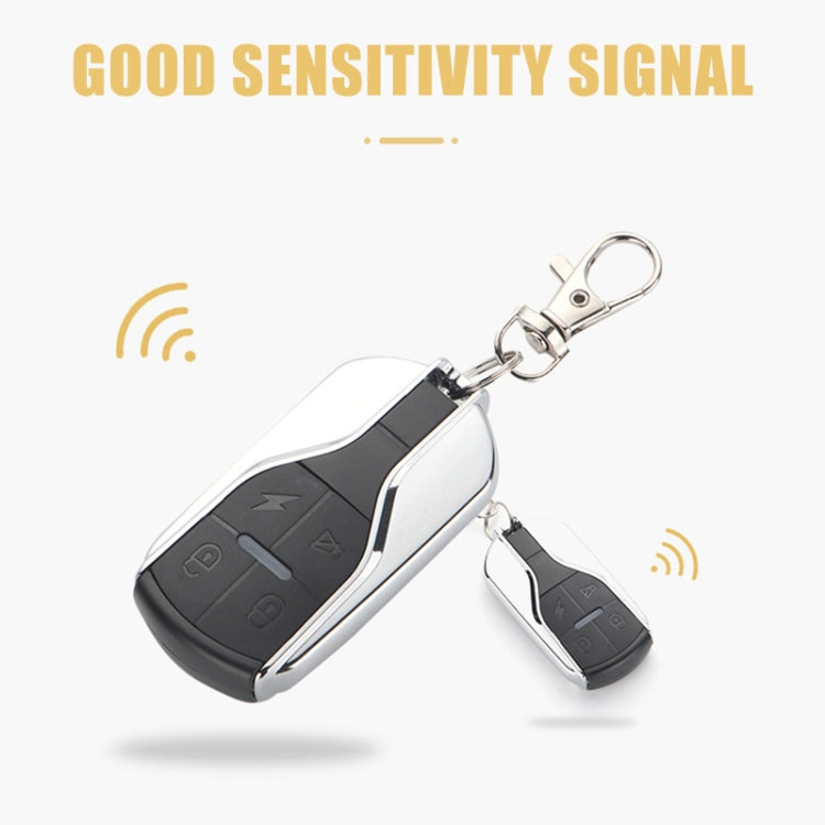 433MHz Copy Code 2pcs For Maserati Four-button Anti-theft Alarm Wireless Key Remote Control - Remote Control by PMC TechLife | Online Shopping South Africa | PMC TechLife | Buy Now Pay Later Mobicred