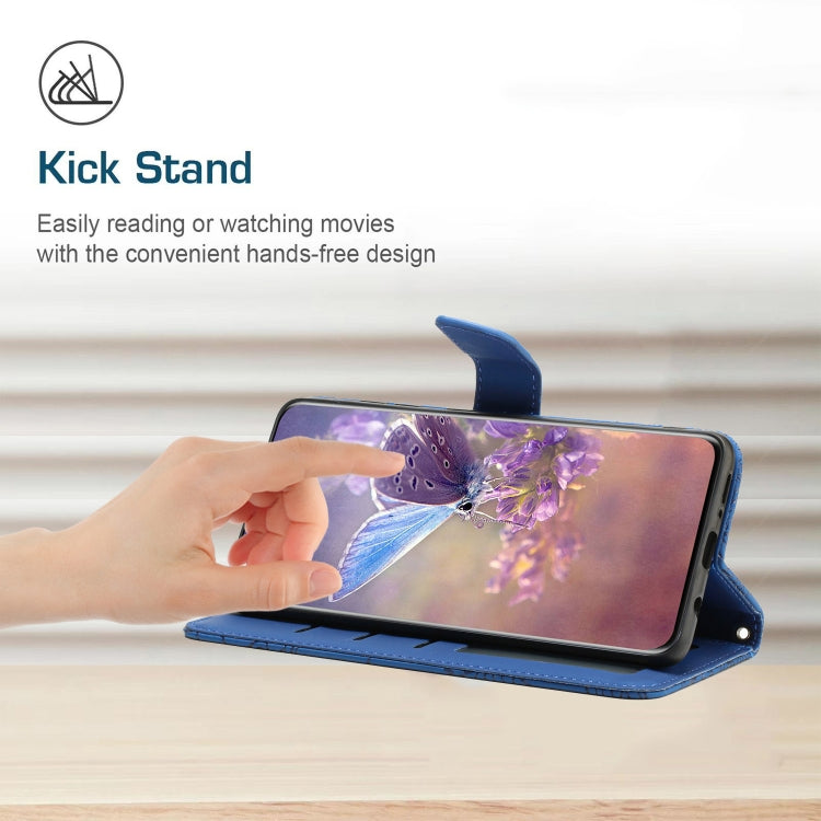 For Xiaomi 14 Ultra Skin Feel Butterfly Embossed Flip Leather Phone Case(Blue) - 14 Ultra Cases by PMC TechLife | Online Shopping South Africa | PMC TechLife | Buy Now Pay Later Mobicred