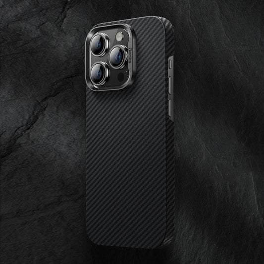 For iPhone 14 Pro Max Benks 600D MagSafe Kevlar Carbon Fiber Phone Case(Black) - iPhone 14 Pro Max Cases by Benks | Online Shopping South Africa | PMC Jewellery | Buy Now Pay Later Mobicred