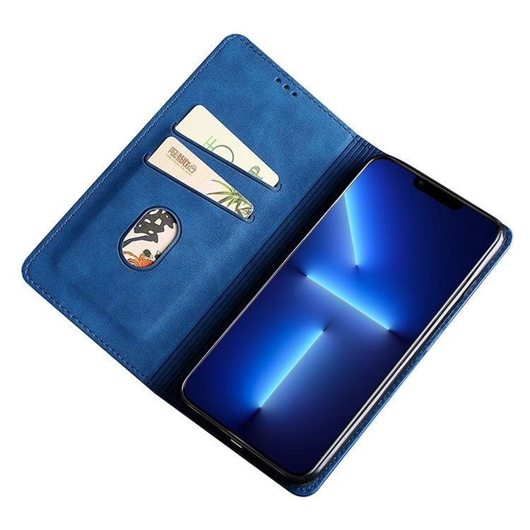 For Huawei Pura 70 Ultra Skin Feel Magnetic Leather Phone Case(Blue) - Huawei Cases by PMC Jewellery | Online Shopping South Africa | PMC Jewellery | Buy Now Pay Later Mobicred