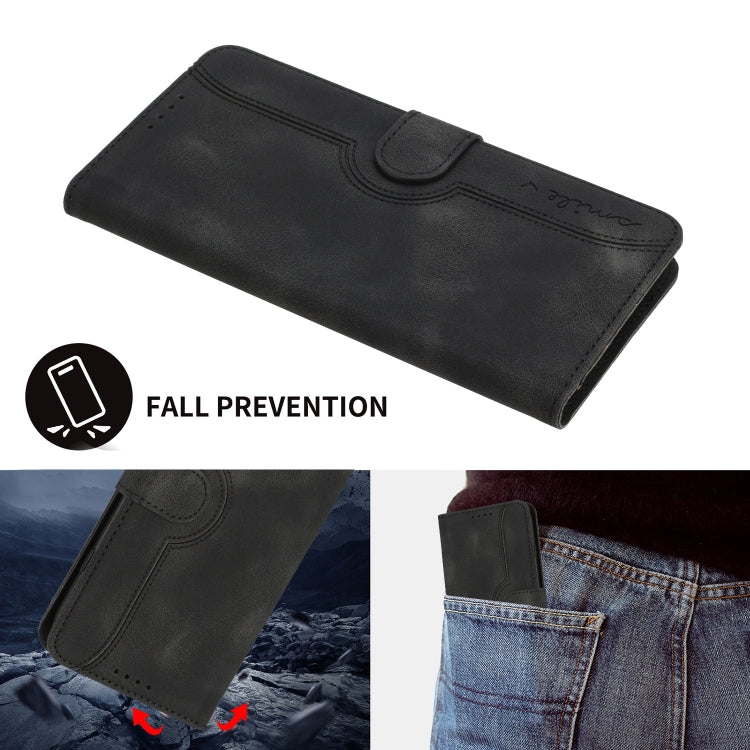 For Xiaomi Redmi K70E Heart Pattern Skin Feel Leather Phone Case(Black) - K70E Cases by PMC TechLife | Online Shopping South Africa | PMC TechLife | Buy Now Pay Later Mobicred