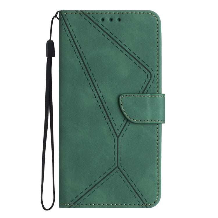For Motorola Moto G73 5G Stitching Embossed Leather Phone Case(Green) - free shipping - PMC TechLife - Order now!