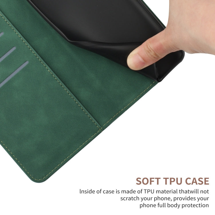For Motorola Moto G73 5G Stitching Embossed Leather Phone Case(Green) - free shipping - PMC TechLife - Order now!