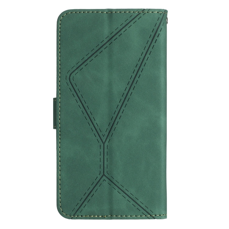 For Motorola Moto G84 Stitching Embossed Leather Phone Case(Green) - free shipping - PMC TechLife - Order now!