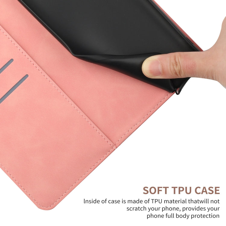 For Motorola Moto G15 Stitching Embossed Leather Phone Case(Pink) - free shipping - PMC TechLife - Order now!
