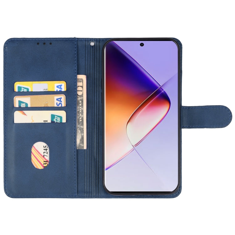 For Infinix Note 40 Pro Leather Phone Case(Blue) - Infinix Cases by PMC Jewellery | Online Shopping South Africa | PMC Jewellery | Buy Now Pay Later Mobicred