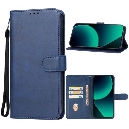 For Xiaomi 14 Pro Leather Phone Case(Blue) - Xiaomi Cases by PMC Jewellery | Online Shopping South Africa | PMC Jewellery | Buy Now Pay Later Mobicred