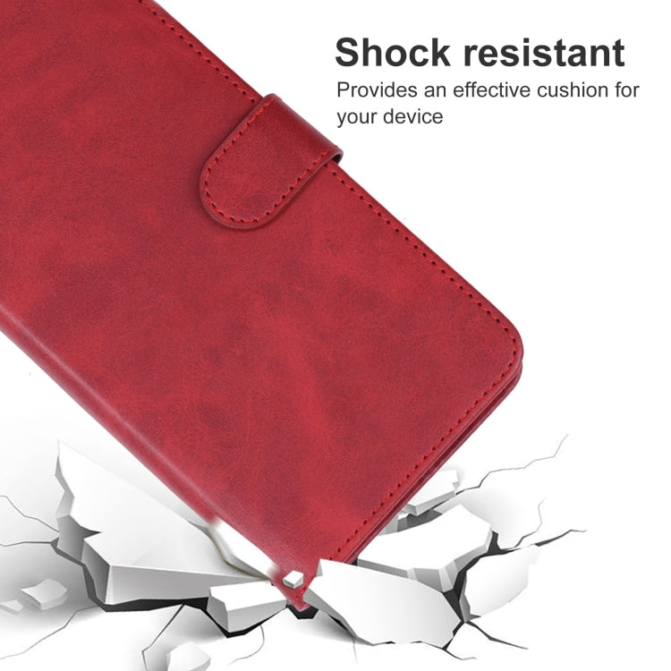 For Xiaomi Redmi A3 Leather Phone Case(Red) - Xiaomi Cases by PMC Jewellery | Online Shopping South Africa | PMC Jewellery | Buy Now Pay Later Mobicred