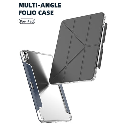 For iPad Pro 11 2024 Mutural Deformation Stand Smart Leather Tablet Case(Dark Blue) - iPad Pro 11 2024 Cases by Mutural | Online Shopping South Africa | PMC Jewellery | Buy Now Pay Later Mobicred