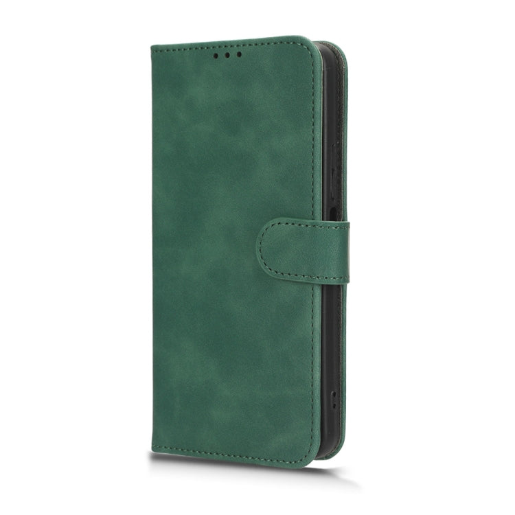 For TCL 40 XE 5G Skin Feel Magnetic Flip Leather Phone Case(Green) - More Brand by PMC Jewellery | Online Shopping South Africa | PMC Jewellery