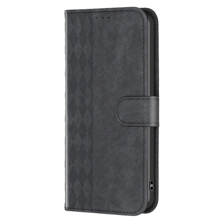 For Xiaomi 13 Pro Plaid Embossed Leather Phone Case(Black) - Xiaomi Cases by PMC TechLife | Online Shopping South Africa | PMC TechLife | Buy Now Pay Later Mobicred