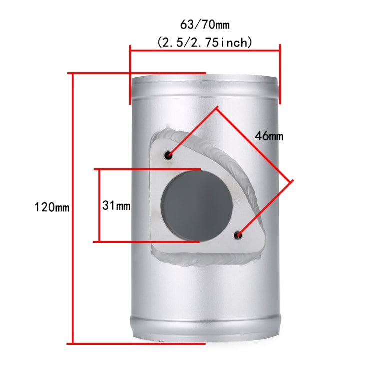 63mm XH-UN608 Car Modified Engine Air Flow Meter Flange Intake Sensor for Mazda Atenza / Axela - Automobiles Sensors by PMC Jewellery | Online Shopping South Africa | PMC Jewellery | Buy Now Pay Later Mobicred