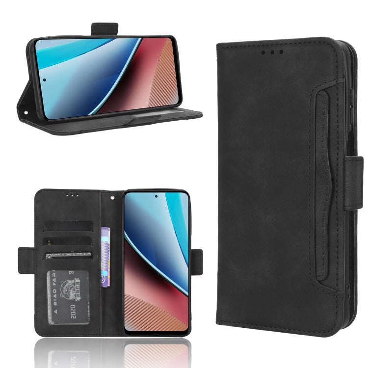 For Motorola Moto G Stylus 4G 2023 Skin Feel Calf Texture Card Slots Leather Phone Case(Black) - Motorola Cases by PMC Jewellery | Online Shopping South Africa | PMC Jewellery | Buy Now Pay Later Mobicred