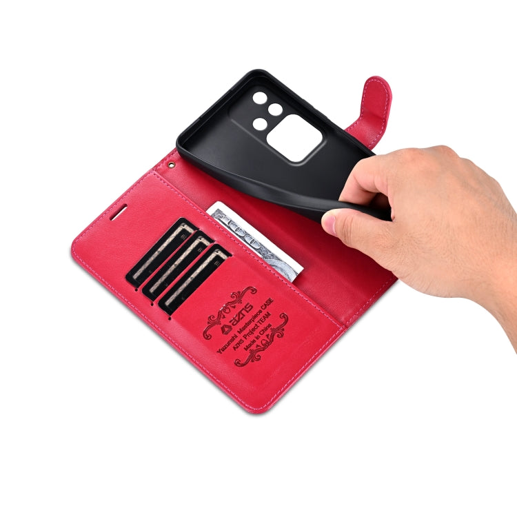 For vivo S18 Pro AZNS Sheepskin Texture Flip Leather Phone Case(Red) - vivo Cases by AZNS | Online Shopping South Africa | PMC TechLife | Buy Now Pay Later Mobicred