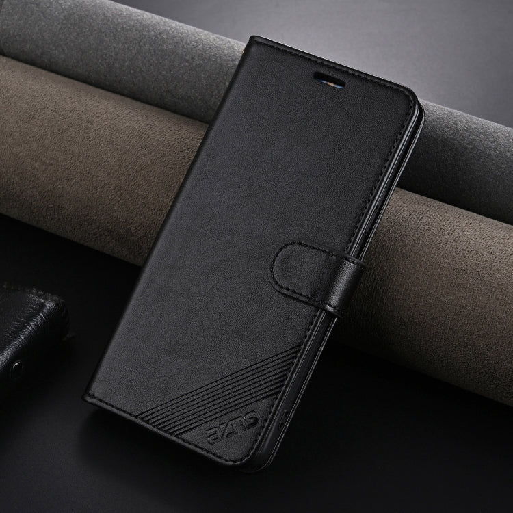For vivo X100S AZNS Sheepskin Texture Flip Leather Phone Case(Black) - vivo Cases by AZNS | Online Shopping South Africa | PMC TechLife | Buy Now Pay Later Mobicred