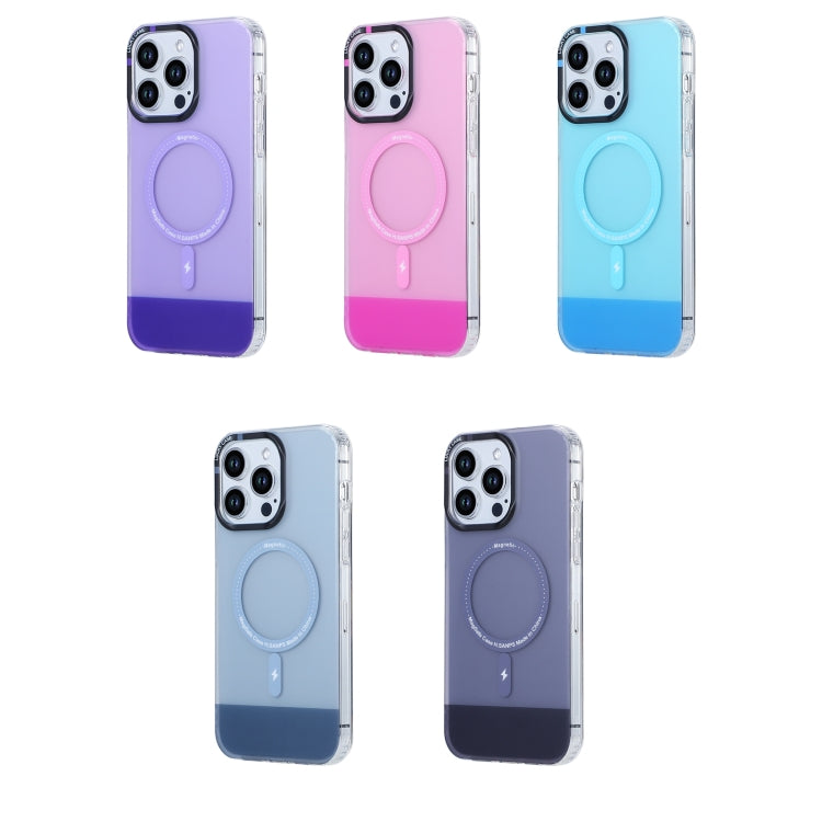 For iPhone 15 PC + TPU IMD MagSafe Magnetic Phone Case(Black) - iPhone 15 Cases by PMC TechLife | Online Shopping South Africa | PMC TechLife