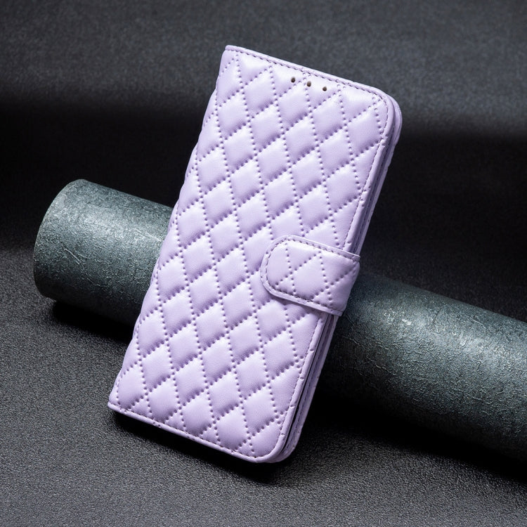For Google Pixel 9 Diamond Lattice Wallet Leather Flip Phone Case(Purple) - Google Cases by PMC TechLife | Online Shopping South Africa | PMC TechLife | Buy Now Pay Later Mobicred
