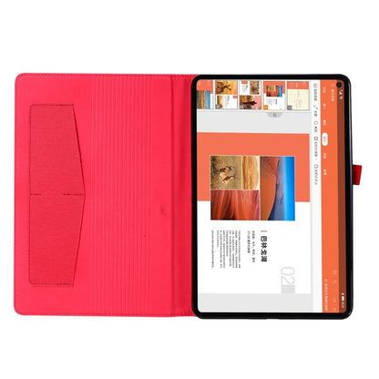 For Huawei MatePad SE 11 2024 Fabric Leather Tablet Case(Red) - Huawei by PMC Jewellery | Online Shopping South Africa | PMC Jewellery | Buy Now Pay Later Mobicred