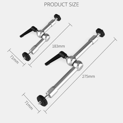 YELANGU A78 Stainless Steel Adjustable Friction Articulating Magic Arm, Size:7 inch - Camera Gimbal by YELANGU | Online Shopping South Africa | PMC Jewellery