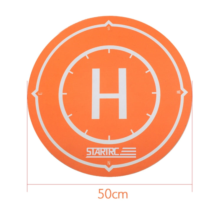 For DJI Mavic Mini / Air 2 / / Air 2S STARTRC RC Drone Quadcopter Portable Parking Apron Fast-fold Landing Parking Pad, Diameter: 50cm(Orange) - Other by STARTRC | Online Shopping South Africa | PMC TechLife | Buy Now Pay Later Mobicred