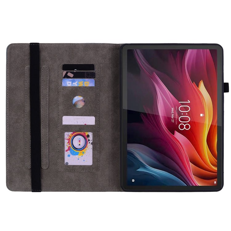 For Lenovo Tab K11 Plus Butterfly Rose Embossed Leather Tablet Case(Pink) - Lenovo by PMC TechLife | Online Shopping South Africa | PMC TechLife | Buy Now Pay Later Mobicred