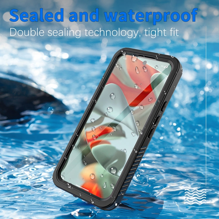 For Google Pixel 9 Pro XL RedPepper Shockproof IP68 Waterproof PC + TPU Protective Case(Black) - Google Cases by RedPepper | Online Shopping South Africa | PMC Jewellery | Buy Now Pay Later Mobicred