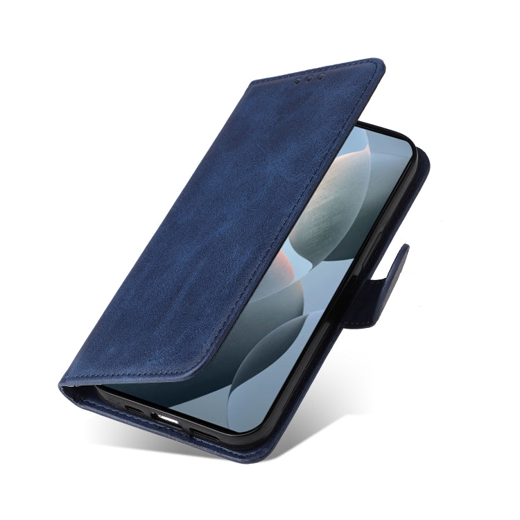 For Xiaomi Redmi K70 / K70 Pro Classic Calf Texture Flip Leather Phone Case(Blue) - Xiaomi Cases by PMC Jewellery | Online Shopping South Africa | PMC Jewellery | Buy Now Pay Later Mobicred