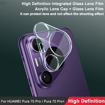 For Huawei Pura 70 Pro / Pura 70 Pro+ imak Integrated Rear Camera Lens Tempered Glass Film - For Huawei by imak | Online Shopping South Africa | PMC Jewellery | Buy Now Pay Later Mobicred