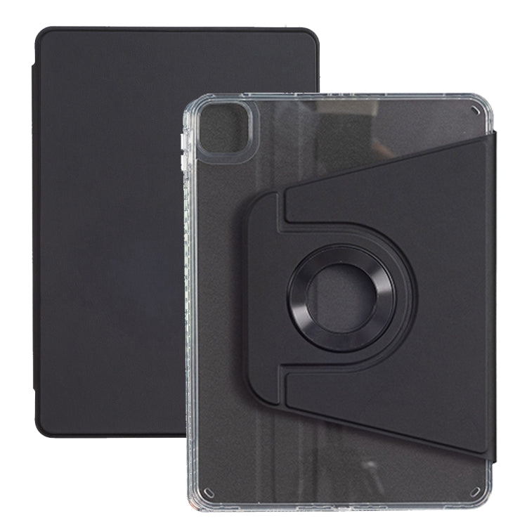 For iPad Pro 13 2024 Magnetic Split Leather Smart Tablet Case(Black) - iPad Pro 13 2024 Cases by PMC TechLife | Online Shopping South Africa | PMC TechLife | Buy Now Pay Later Mobicred