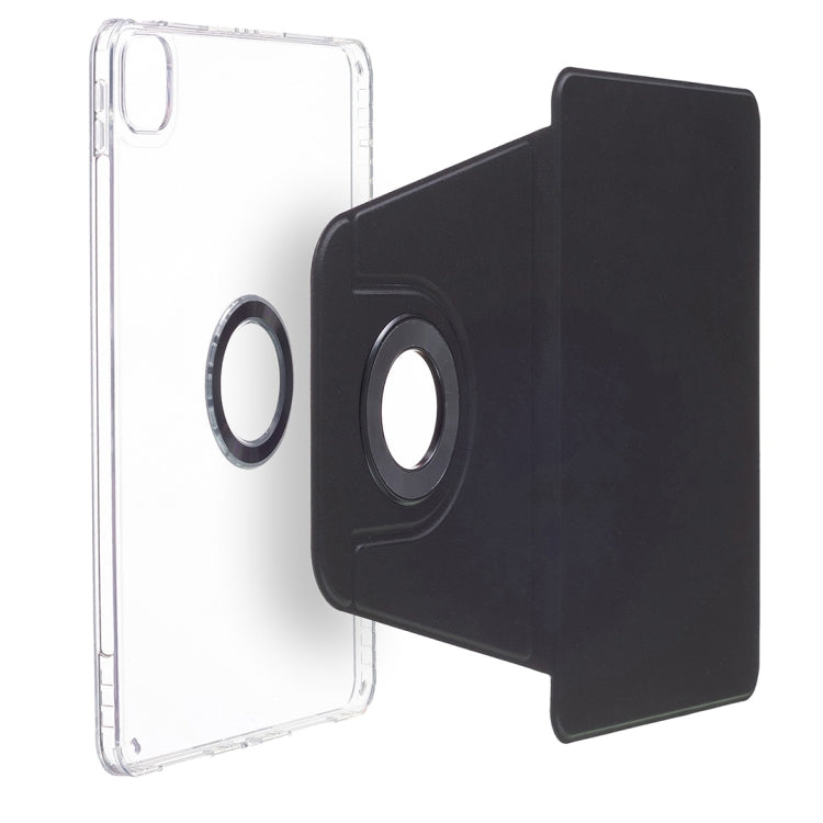 For iPad Pro 13 2024 Magnetic Split Leather Smart Tablet Case(Black) - iPad Pro 13 2024 Cases by PMC TechLife | Online Shopping South Africa | PMC TechLife | Buy Now Pay Later Mobicred