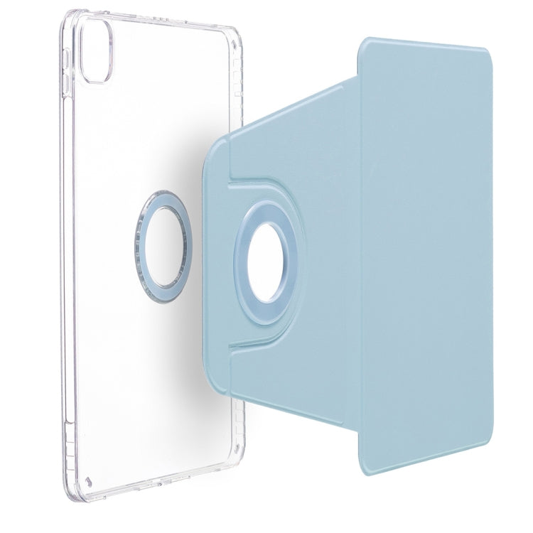 For iPad Air 11 2024 Magnetic Split Leather Smart Tablet Case(Sky Blue) - iPad Air 11 2024 Cases by PMC TechLife | Online Shopping South Africa | PMC TechLife | Buy Now Pay Later Mobicred