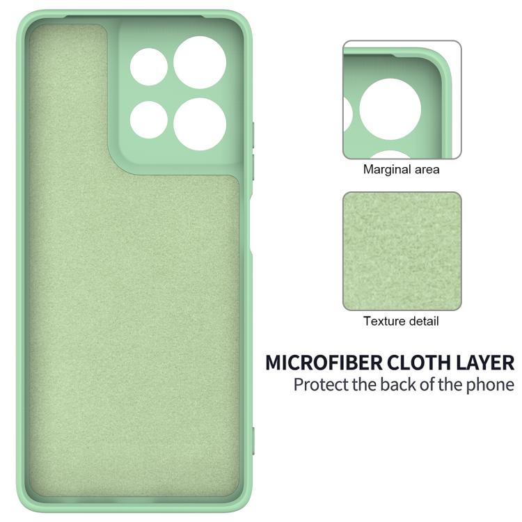 For Motorola Moto G Power 2025 Solid Color Liquid Silicone Dropproof Full Coverage Phone Case(Green) - free shipping - PMC TechLife - Order now!