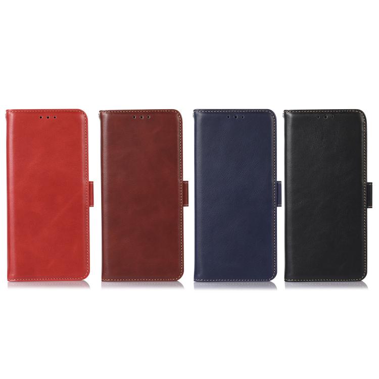 For iPhone 17 Air Crazy Horse Top Layer Cowhide Leather Phone Case(Red) - free shipping - PMc TechLife - Order now!