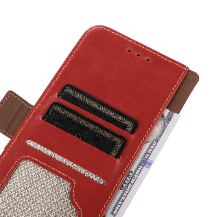 For iPhone 17 Pro Max Crazy Horse Top Layer Cowhide Leather Phone Case(Red) - free shipping - PMc TechLife - Order now!