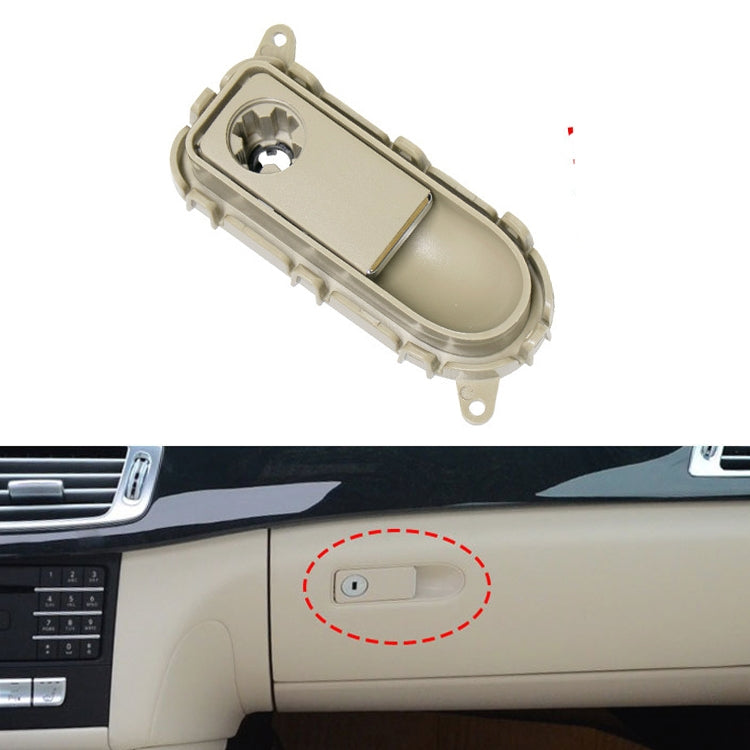 For Mercedes-Benz W218 / CLS300 / 320 / 350 / 400 Car Glove Box Handle Switch 21868000918Q53(Beige) - Car Switches by PMC Jewellery | Online Shopping South Africa | PMC Jewellery