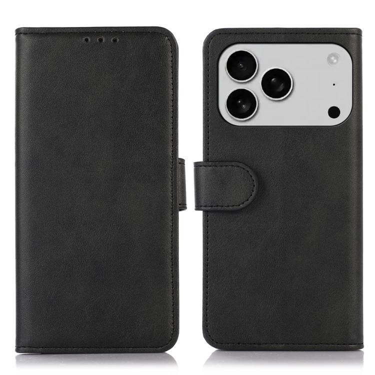 For iPhone 17 Pro Max Cow Texture Leather Phone Case(Black) - free shipping - PMc TechLife - Order now!