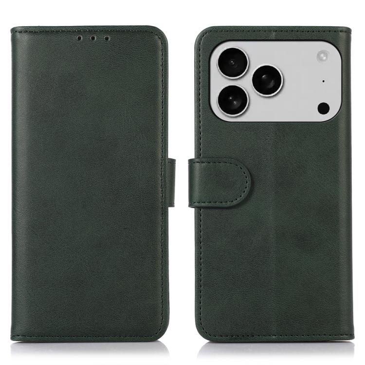 For iPhone 17 Pro Max Cow Texture Leather Phone Case(Green) - free shipping - PMc TechLife - Order now!