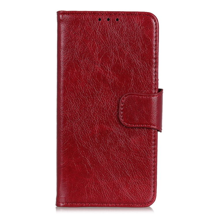 For iPhone 16 Pro Nappa Texture Leather Case(Red) - iPhone 16 Pro Cases by PMC TechLife | Online Shopping South Africa | PMC TechLife | Buy Now Pay Later Mobicred
