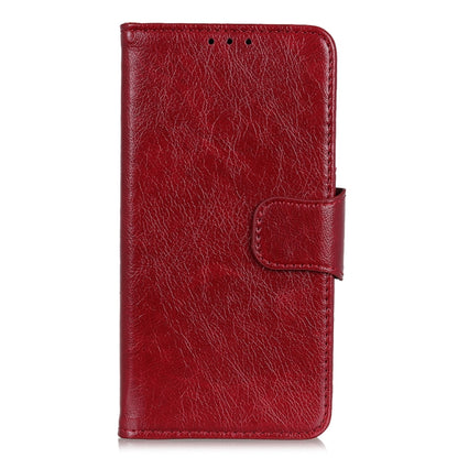 For iPhone 16 Plus Nappa Texture Leather Case(Red) - iPhone 16 Plus Cases by PMC Jewellery | Online Shopping South Africa | PMC Jewellery | Buy Now Pay Later Mobicred