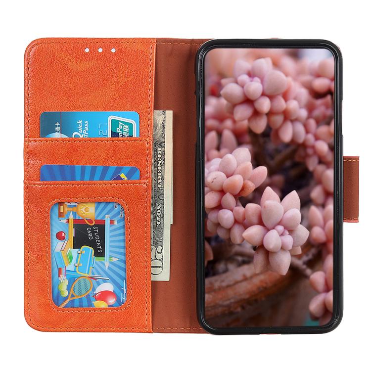 For iPhone 17 Pro Max Nappa Texture Leather Case(Orange) - free shipping - PMc TechLife - Order now!